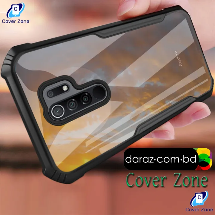 For%20Xiaomi%20Redmi%209%20/%20Redmi%209%20Prime%20/%20Poco%20M2%20Transparent%20Cxunddo%20Shockproof%20Back%20Cover%20Phone%20Case%20-%20Camera%20-%20Phone%20Back%20Cover%20-%20Image%202