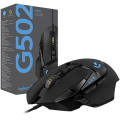 Logitech G502 HERO High Performance Wired Gaming Mouse, HERO 25K Sensor, 25,600 DPI, RGB, Adjustable Weights, 11 Programmable Buttons, On-Board Memory, PC / Mac. 