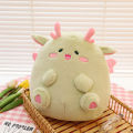 Dun Dun Dragon plush toy fat Dun Dragon doll cute girl heart doll soothing sleeping pillow for girls gifts.