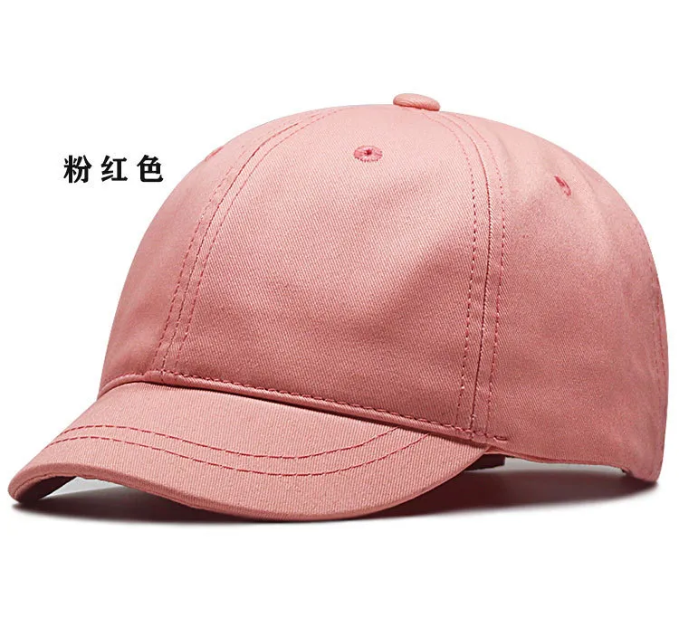 2020 Plus Size Baseball Caps Women Fashion Short Brim Sun Hat Big