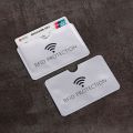 10Pcs Anti Theft Bank Credit Card Protector NFC RFID Blocking Card Holder Wallet Cover Aluminium Foil ID Business Card Case. 