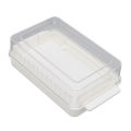 Butter Dish, Lightweight Hygienic Butter Tray Excellent Gift with Lid for Home for Kitchen. 