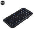 Mini Bluetooth 3.0 Keyboard Rechargeable Slim Travel Size Wireless Keypad Small Portable 49 Keys Keyboard for Tablets Smartphone. 