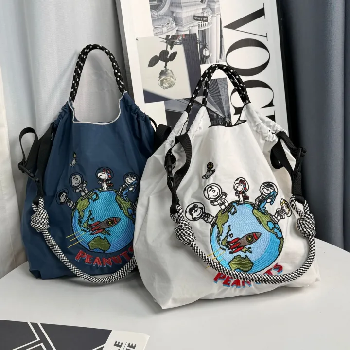 2024%20Japanese%20cartoon%20cute%20embroidered%20nylon%20eco-friendly%20shopping%20bag%20foldable%20large%20capacity%20convenient%20crossbody%20shoulder%20bag%20-%20Image%202