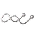 1PC Twist Ear Stud Industrial Navel Belly Button Ring Helix Tragus Cartilage Piercing Barbell Nombril Earring Women Body Jewelry.