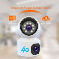 4G Sim Supported Dual Lens V380 Full Color Doll PTZ IP Camera. 