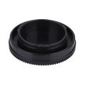 1 Pair Rear Lens Cap Cover Camera Front Body Cap for Nikon Sony Canon EOS M Lumix Pantex Fuji DSLR Cameras Lens Protector Cover. 
