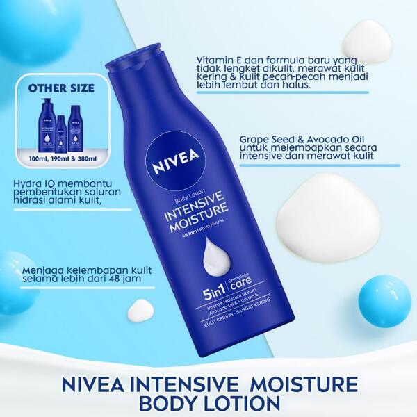 NIVEA nourishing Lotion Body Milk 5 in 1 - 200ml