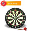 Double Side Dart Board Game with 4 PCs Sharp Darts. 
