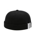 LouisWill Cap For Men Dome Melon Beanie Hats Adjustable Docker Cap Fashion Men's Landlord Hat Spring And Summer Street Trend Melon Hat Embroidery Retro Cap. 