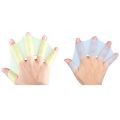 Swimming Hand Finger Fin Learning Swimming Pool Accessory Finger Wear Hand Web Flippers Training Diving Gloves Swim Pool Paddles. 