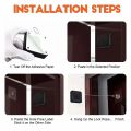 Punch-free automatic sensor door lock system Door closer.