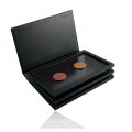 Coosei Book Shaped New Extra Large Magnetic Eyeshadow Pallete 3/4 Layers EMPTY Big Makeup Palette Storage Box 60pcs 36mm Shadows Vnce Lncei. 