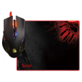 A4Tech Q5081S USB Neon X Glide Q50 Wired Gaming Mouse & S81 Mouse Pad. 