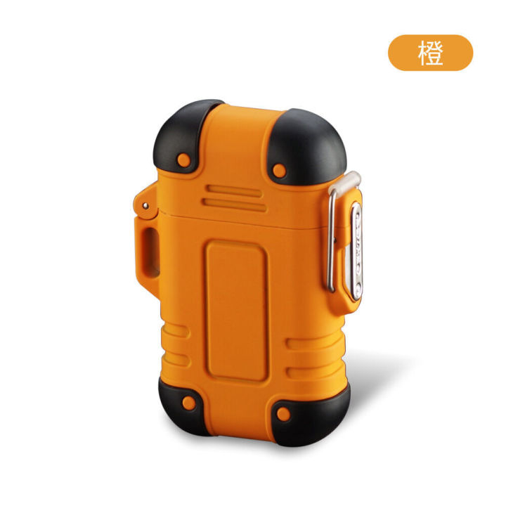 Outdoor%20waterproof%20survival%20whistle%20pulse%20double%20arc%20charging%20lighter%20USB%20igniter%20-%20Image%208