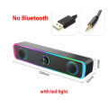 Bluetooth Speaker 4D Surround Soundbar Wired Computer Speakers Stereo Subwoofer Sound Bar for Laptop PC Theater TV Aux 3.5mm. 