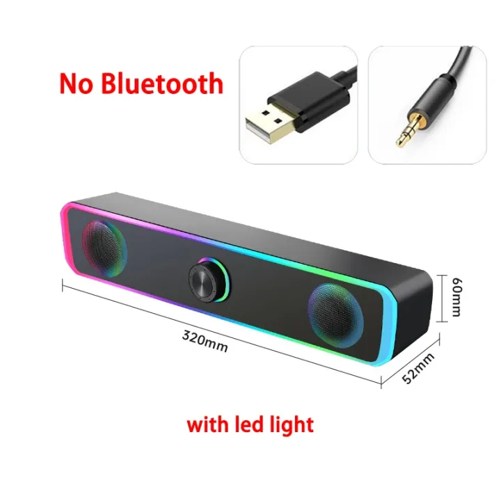 Bluetooth%20Speaker%204D%20Surround%20Soundbar%20Wired%20Computer%20Speakers%20Stereo%20Subwoofer%20Sound%20Bar%20for%20Laptop%20PC%20Theater%20TV%20Aux%203.5mm%20-%20Image%204