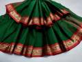 Cotton Saree with Running Blouse Piece - Multicolor-Comfortable for Any Weather and Occasion- Perfect for Women..