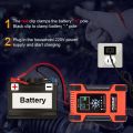 12V/24V 12A Universal Car Battery Starter Automotive Battery Charger Maintainer for Truck Car AGM Deep Cycle VRLA Pulse Repair.