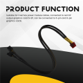 12Pin to Dual PCI-E 8Pin (6+2Pin) Power Cable for Modular PSU.