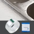 Houseeker Kitchen Sink Sticker Waterproof Anti-moisture Acrylic Tape Corner Sink Gap Seal Strip Wall Sticker Bathroom. 