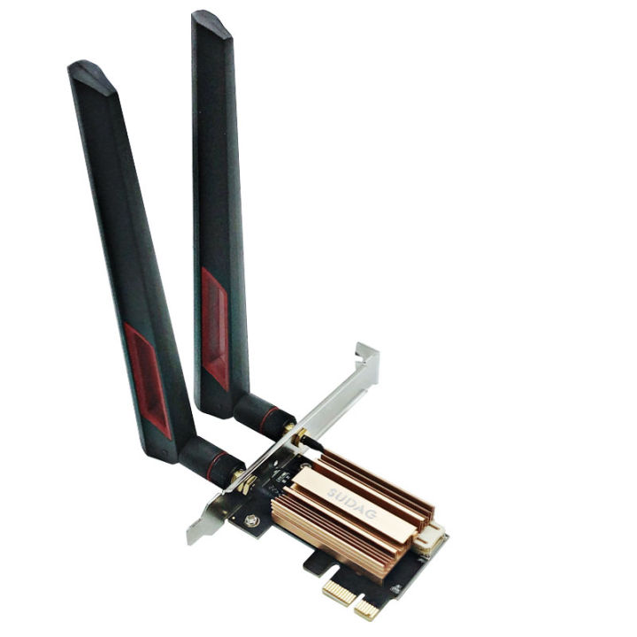 5374Mbps%20Wi-Fi%206E%20PCIe%20Wireless%20Network%20Card%205G/6Ghz%20WiFi%20Adapter%20Bluetooth%205.3%20PCI%20Express%20802.11AX%20Intel%20AX210%20WiFi%20Card%20PC%20-%20Image%206