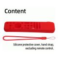 Silicone Remote Control Case For SONY RMF-TX810U TX811U TX910U 2023 Smart TV Remote Control Dustproof Cover Sleeve with Lanyard. 