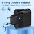 USB Wall Charger 48W 6-Port Fast Charging Block Adapter Plug Compatible For IPhone Android Tablet PC Mobile Phone. 