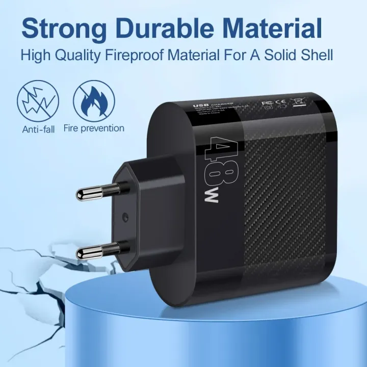 USB%20Wall%20Charger%2048W%206-Port%20Fast%20Charging%20Block%20Adapter%20Plug%20Compatible%20For%20IPhone%20Android%20Tablet%20PC%20Mobile%20Phone%20-%20Image%204