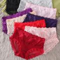 Women Brief Seamless Lace Comfortable Underwear Panty - Panty For Women. 