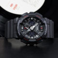 (Ready Stock) G Shock Men Watch Sport Watch GA120 Dual Time Display Water Resistant Shockproof and Waterproof World Time LED Light Man Boy Sports Lover Wrist Watches with 2 Years Warranty GA-120-1A. 