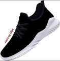 Sneakers Casual Walker Lace-Up Hook Shoes With Stylish Rubber Soul.