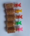Glitter 3 Pieces bottles for Crafting- Golden Colour.