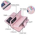 【Wweirdoo】Leather Women Coin Pocket Hasp Card Holder Money Bags Casual Long Ladies Clutch Women Purse Ladies wallet.