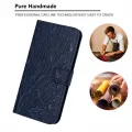Tree Birds Embossed Pattern Leather Phone Case For Google Pixel 8 Pro/Google Pixel 7a/Google Pixel 7/Google Pixel 6a/Google Pixel 7 Pro/Google Pixel 8. 