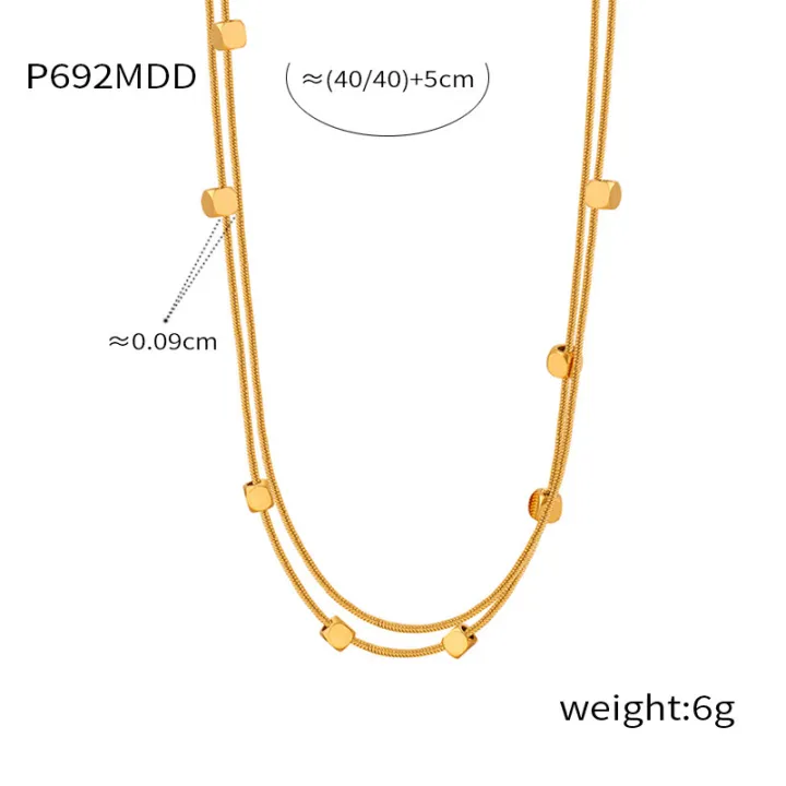 Flowers,%20the%20same%20fashion,%20bead%20chain,%20necklace,%20Queen%20Mother's%20personality,%20versatile,%20titanium%20steel,%20delicate%20temperament,%20double-layer%20clavicle%20chain%20-%20Image%206