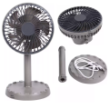JY SUPER 2218 Rechargeable Portable Table Fan Oscillating.
