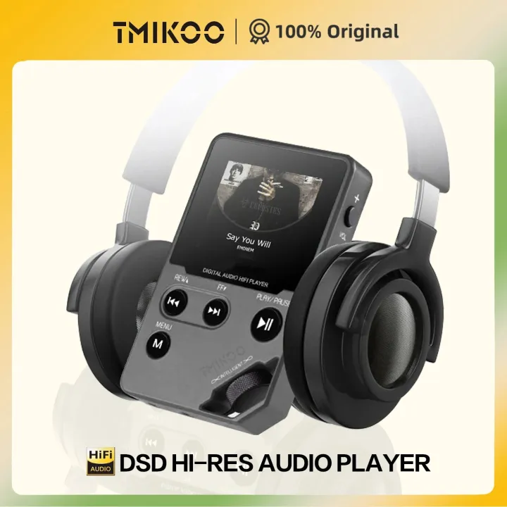HiFi MP3 Player with Bluetooth, Portable Digital Music Player, DSD Lossless FLAC Player, Hi Res Audio Player Support Up to128GB