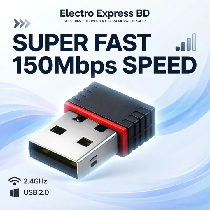 150Mbps%20USB%20WiFi%20Adapter%202.4GHz%20Wireless%20Network%20LAN%20Card%20for%20PC%20Laptop%20%7C%20Plug%20&%20Play%20Driver-Free%20for%20Windows%2010/11%20PC%20Laptop%20%E2%80%93%20Electro%20Express%20BD%20-%20Image%204