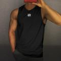 Summer Men Workout Vest Sleeveless Breathable lyester Vest Bodybuilding Sweatshirt Fitness Srtswear Tops Male Tanks Top.