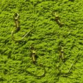 20 Pair Golden Earring Hook Fish Hook DIY Accessory Jewellery Findings. 