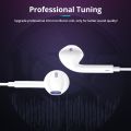 Fonken Type C In-ear Wired Headphone 3.5mm Jack Earphone Sports Earphone Music Headset With Microphone. 