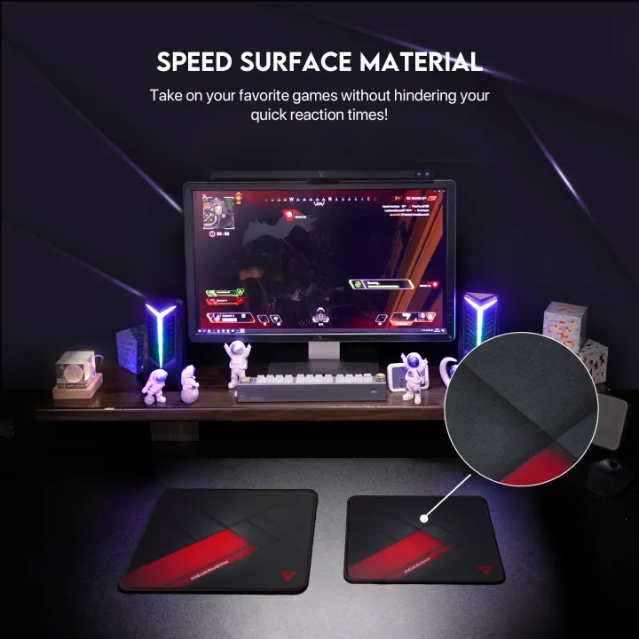 FANTECH%20VIGIL%20MP256%20Gaming%20Mousepad%20Anti%20Slip%20Base%20With%20Speed%20Surface%20And%20Anti%20Fray%20Stitched%20Edges%20For%20Gaming%20Gammers%20Office%20Home%20Mouse%20Pad%20-%20Image%203