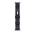 Ocean Band Compatible With For Apple Watch Band 42Mm 44Mm 45Mm 49Mm For Women Men, Adjustable Loop Silicone Waterproof Sport Strap For Iwatch Series Ultra/8/7/6/5/4/3 ( Only Belt ) - Smart Watch Belt. 