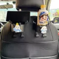 Plush Capibara Car Seat Headrest Cup Holder Hook Multi-functional Capybara Auto Seat Back Hanging Hook Phone Holder. 