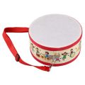 2X Drum Wood Kids Early Educational Musical Instrument for Children Baby Toys Beat Instrument Hand Drum Toys. 