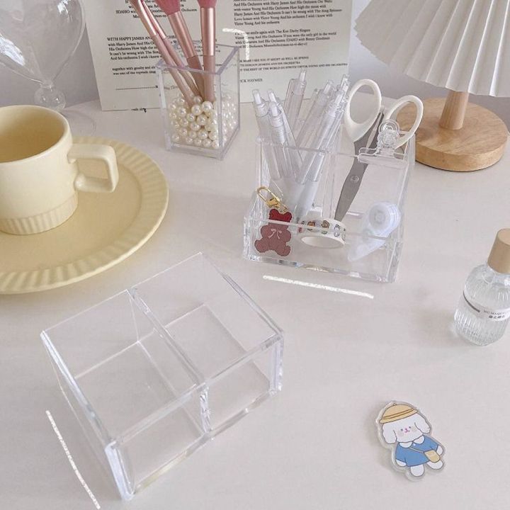 Transparent%20Acrylic%20Pen%20Holder%20New%20Square%20Three%20Grid%20Pencil%20Rack%20Large%20Capacity%20Stationery%20Desktop%20Organizer%20School%20-%20Image%208