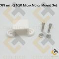 Micro Motor Mount Set 3PI miniQ N20 Micro Motor Mount Set DC Gear Motor Mounting Bracket Toy Car Electrical Circuitry & Parts. 