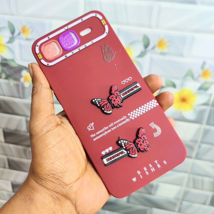 For%20Infinix%20Smart%2010%20Plus%20Glitter%20Butterfly%20Pattern%20New%20Generation%20Case%20Plastic%20Polycarbonate%20ladies%20Phone%20Back%20Cover%20-%20Image%203