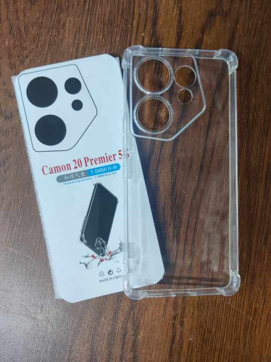 FOR TECNO CAMON 20 PREMIER 5G SOFT CLEAR TRANSPARENT BACK COVER CASE (SMARTPHONE) COVER